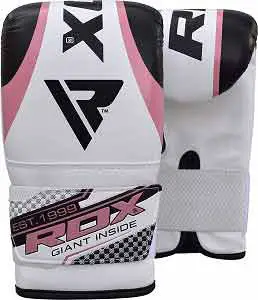 RDX Ladies Boxing Gloves Gel Bag Mitts Grappling Punch MMA Womens Pink Gym Kick