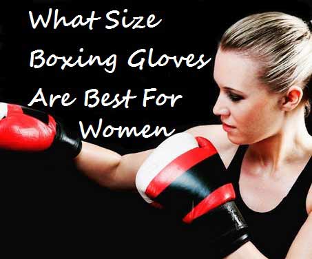 What size boxing gloves are best for women